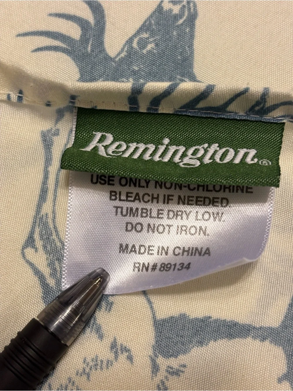 4 Pc Remington Sheet Set King Deer Elk Antler Hunting Cabin Lodge Lt Yellow Blue
